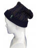 Unisex Purewool Jacquard stripes design Cap